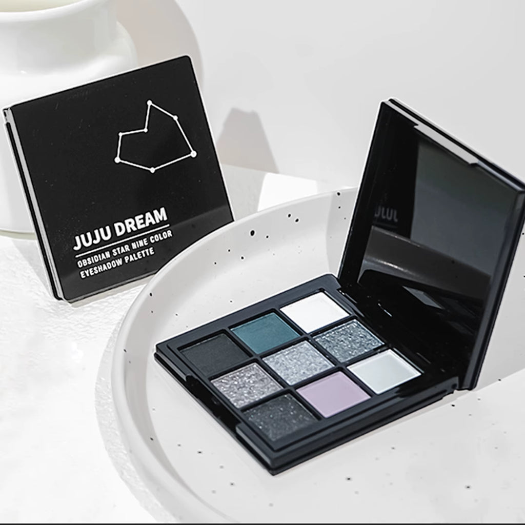 9-Shade Eyeshadow Palette: Black Swan, Smoky, Dark Black, Eyeshadow
