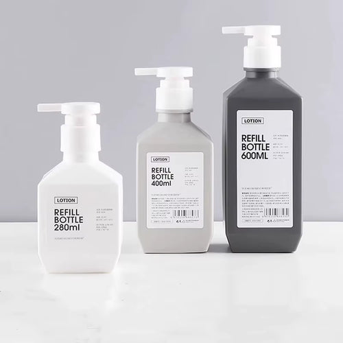 10PCS 280Ml-600Ml Empty Large-Capacity Lotion Bottle Shampoo/ Body Wash/ Hand Sanitizer