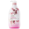 Sakura Silky Fragrance Shower Gel 800Ml Moisturizing Deep Cleansing Cherry Blossom Body Wash