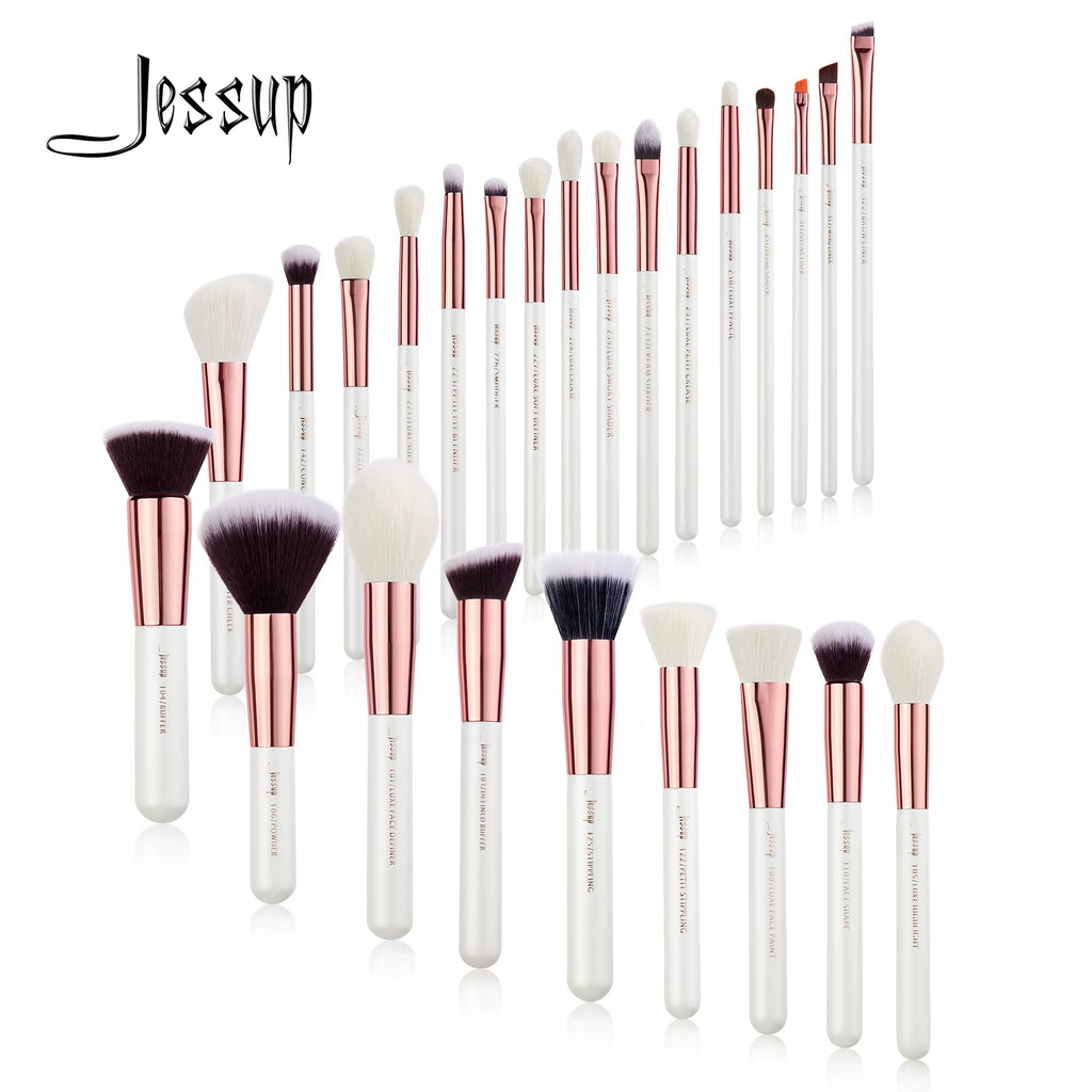 Professional Makeup Brushes Set,25Pcs Makeup Brush Foundation Powder Eyeshadow Liner Face & Neck