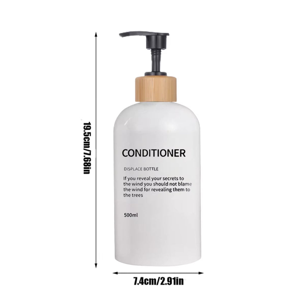 3 Pack Soap Dispenser Shampoo and Conditioner Dispenser Body Wash Shower