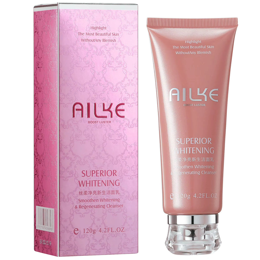 Natural Rose Facial Cleanser, Brightening, Reduce Dark Spots, Acne, Moisturizing, Clean Pores,...