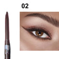 Waterproof Black Brown Eyeliner Gel Pencil Ultra-Fine Matte Smooth Quick Dry Non-Smudge 