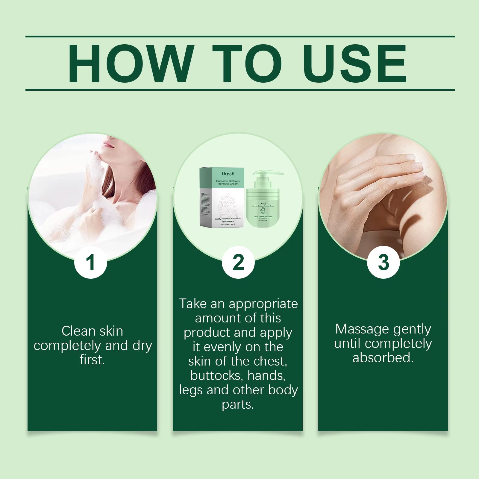 Collagen Body Lotion for Dry Skin Hydrating Firming Cream 