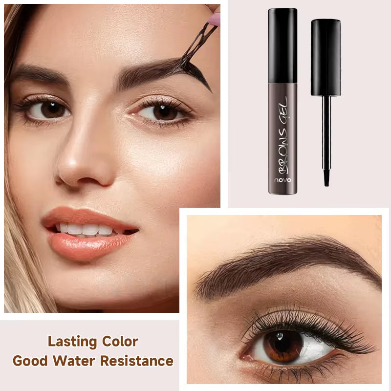 Long-Lasting Eyebrow Tint Gel, Waterproof, Semi-Permanent, Quick-Dry Transfer Eyeliner
