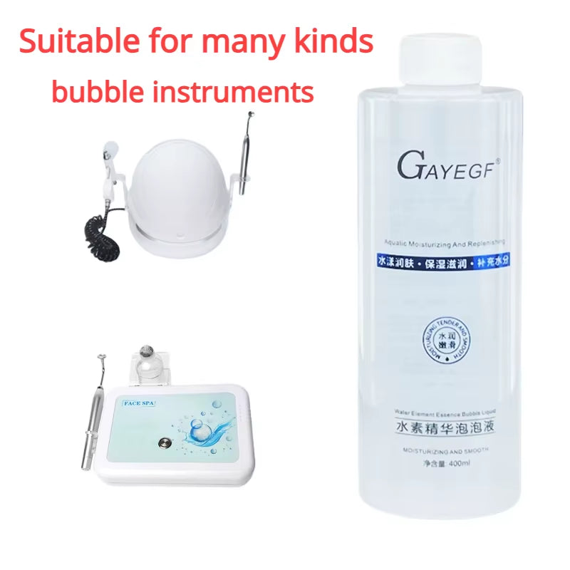 Japan Active Oxygen Bubble Machine Special Liquid  Skin Cleaning .