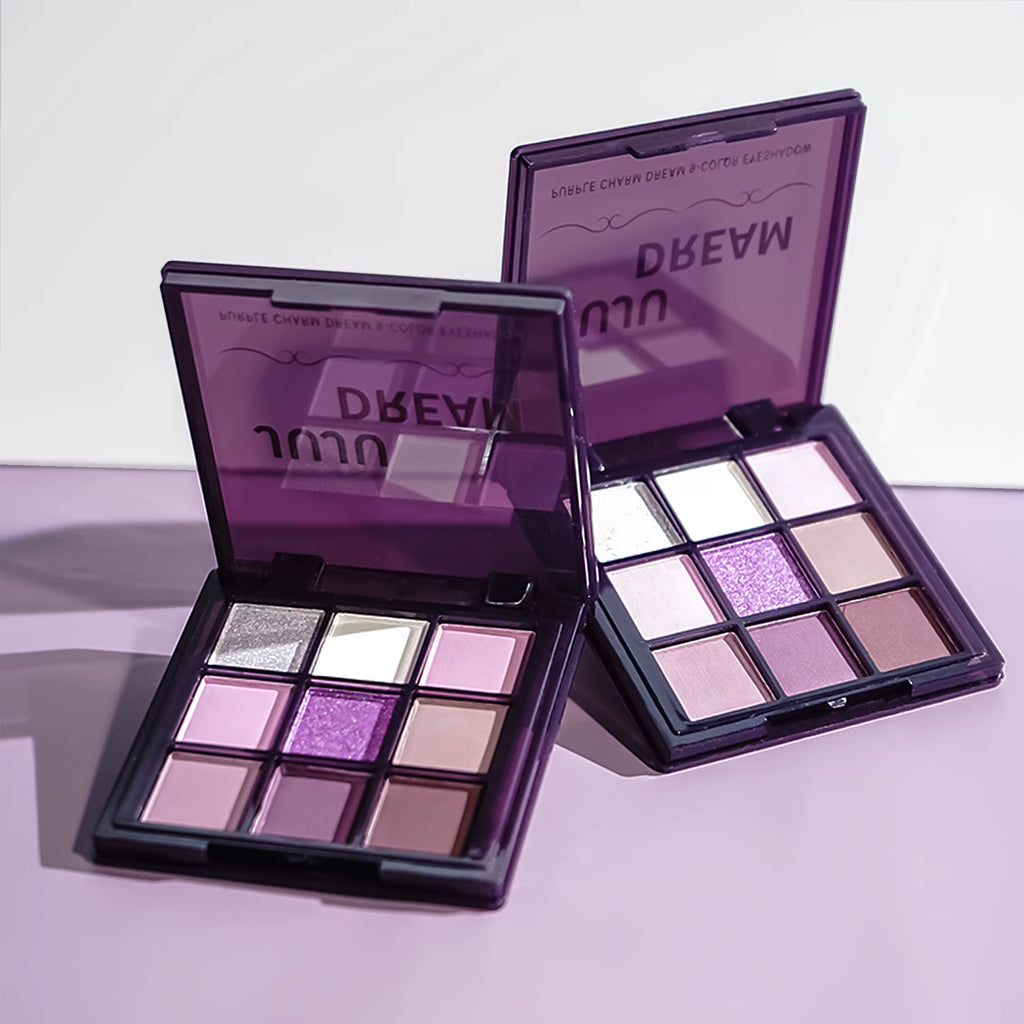 Purple Charm Dream Girl Nine-Color Eye Shadow 