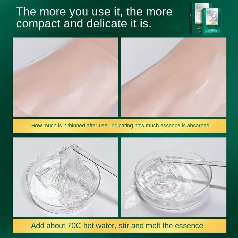 Hot Sale Seaweed Collagen Filling Crystal Mask Replenishing Fruit Jelly Skin 5Pcs*30Ml Tiktok 