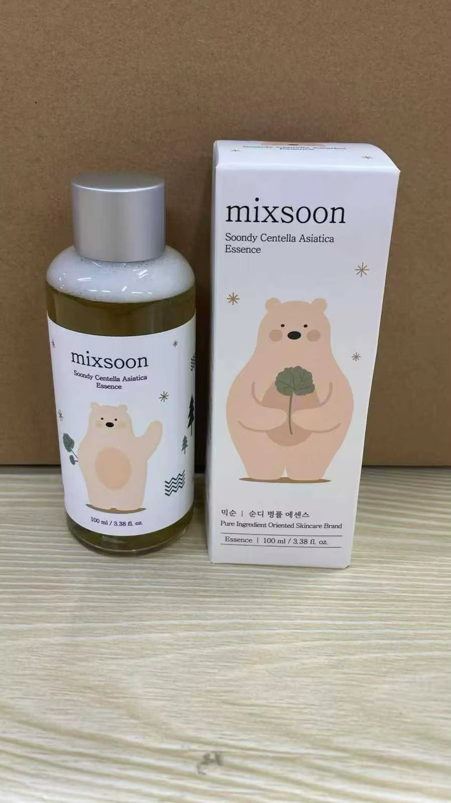 Korean Mixsoon Bean  Essence Sunscreen Centella Facial Cl Moisturizing Cream