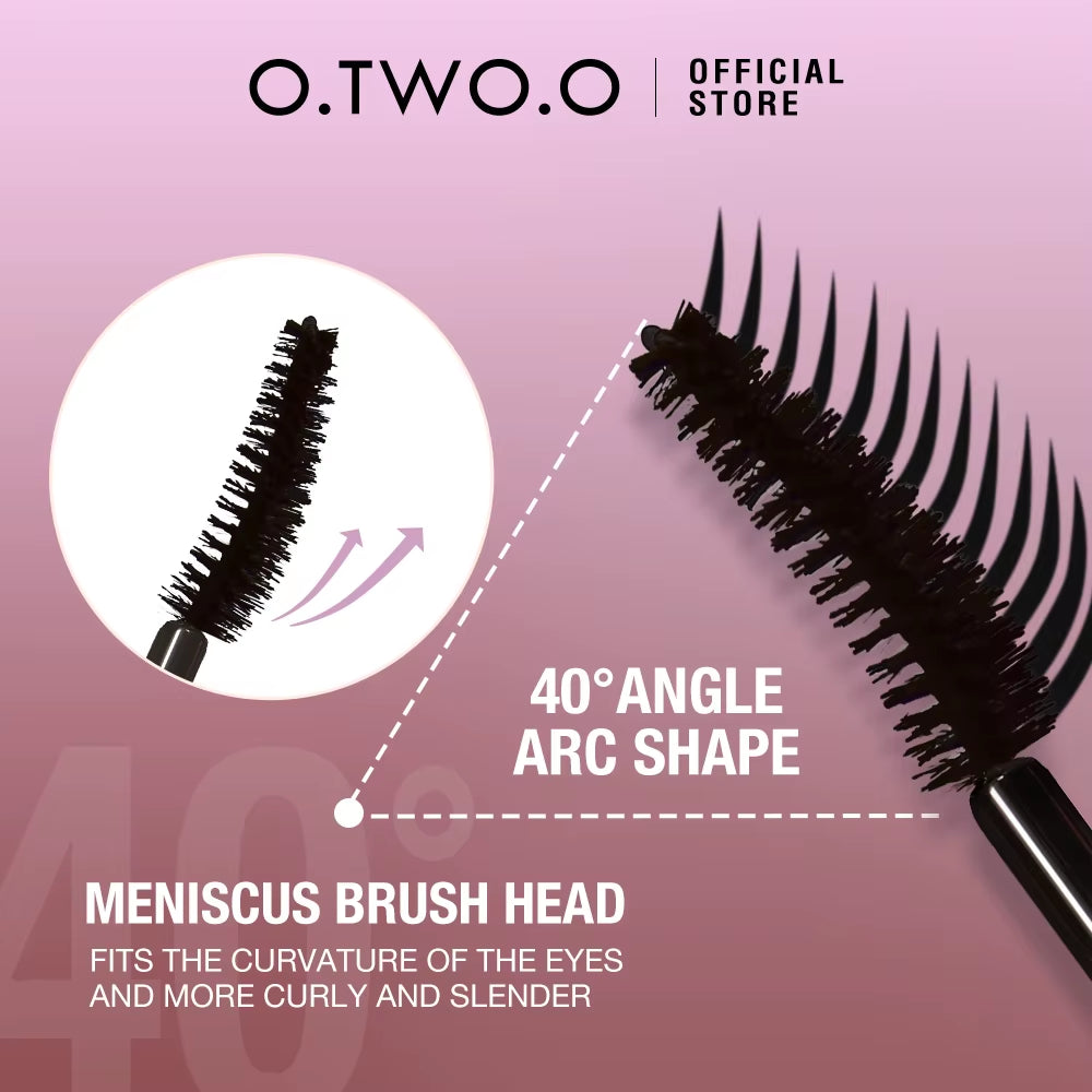 3D Silk Fiber Mascara Lengthening Waterproof Long Lasting Curling Thick Mascara Long Eyelash...
