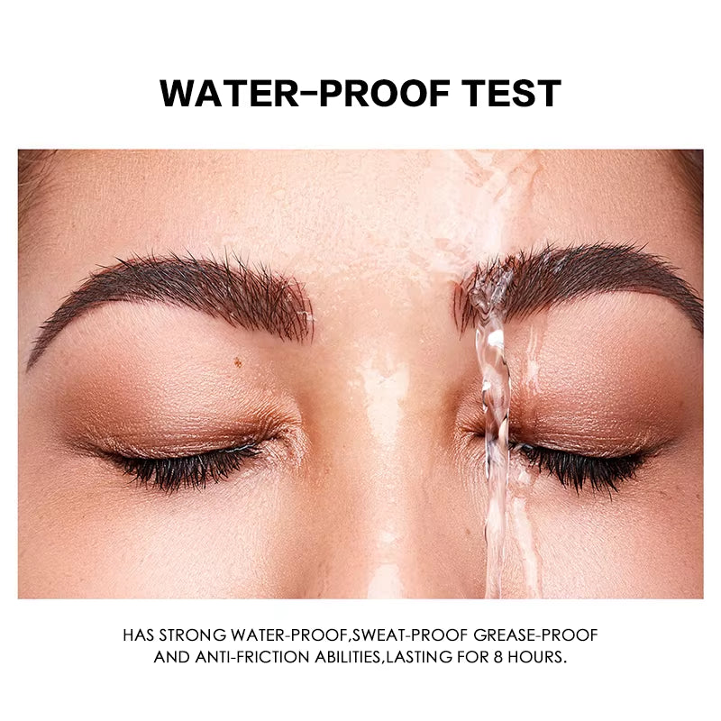 Eyebrow Styling Gel Waterproof Transparent Eyebrow Wax Set Brow Gel for Eyebrow Long-Last Eyeliner