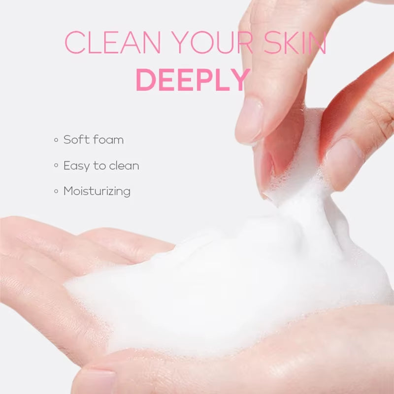 Vitamin C Facial Cleansing Moisturizing Blackhead Removal Skincare Cleanser 