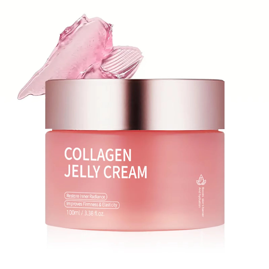 Collagen Jelly Cream Niacinamide Tightening Soothing Anti-Aging Firmness Hydration Nourishes Moistur...