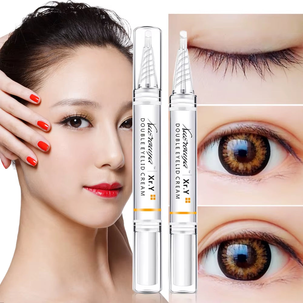 Long-Acting Invisible Double Eyelid Shaping Cream Big Stretch Transparent Fold Eyelid Liftin...