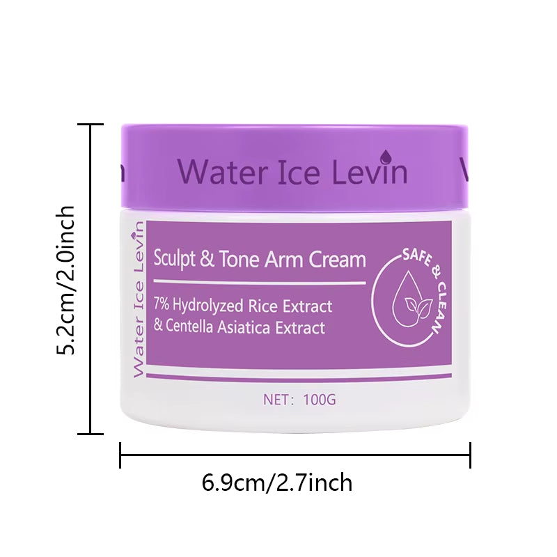 Sculpt & Tone Arm Firming Cream 100G, with 7% Rice Extract & Centella, Body Moisturizer 