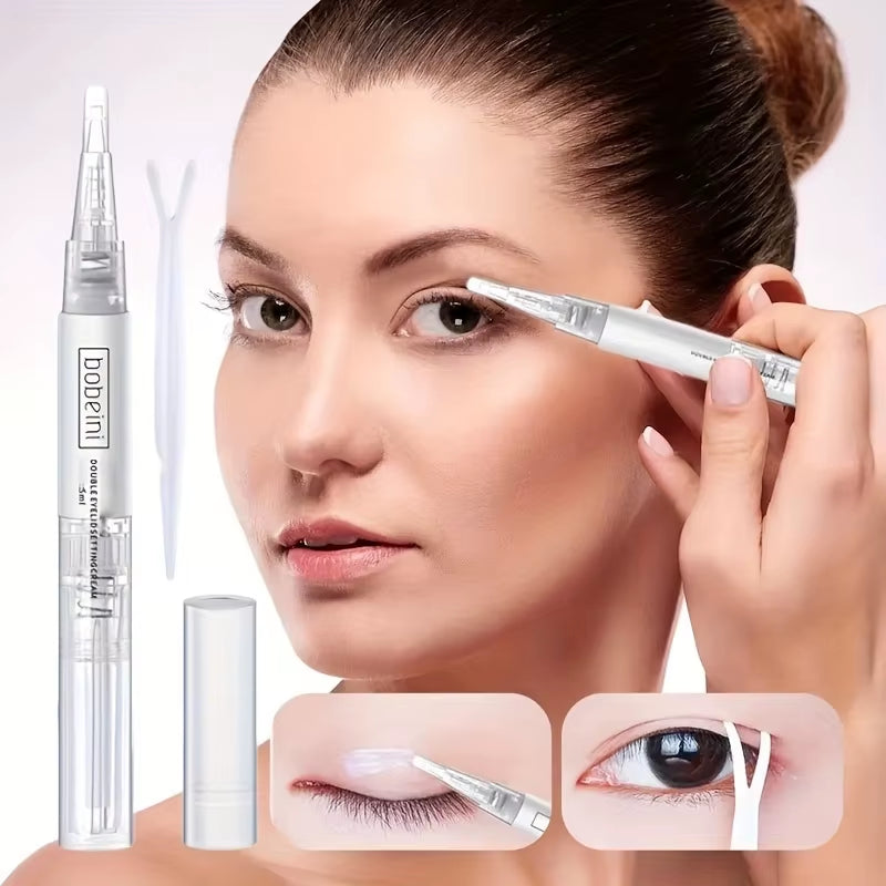 Double Eyelid Cream,Waterproof,Double Eyelid Shaping Cream Makeup-Invisible,Big Eye Lift,Transparent...