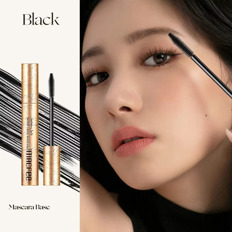 Macfee Golden 4D Curling Mascara – Lengthening, Waterproof, Sweatproof, Long-Lasting, Smudge-Proof Enhancer
