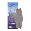 Japanese 3D Ice Silk Cool Face Mask with Four Layers of Independent Packaging Summer Coolness KN95 B...