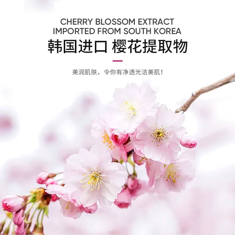 Sakura Silky Fragrance Shower Gel 800Ml Moisturizing Deep Cleansing Cherry Blossom Body Wash