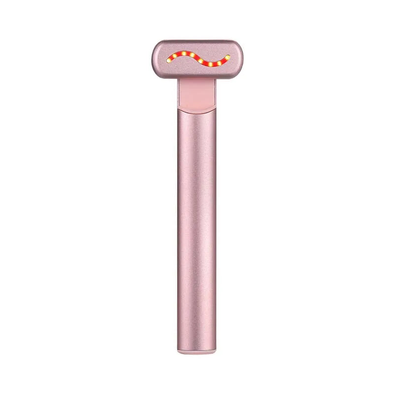 Portable Red Light Therapy Wand Facial Device 4-In-1 Microcurrent Skin Tightening Double Chin Reduce...