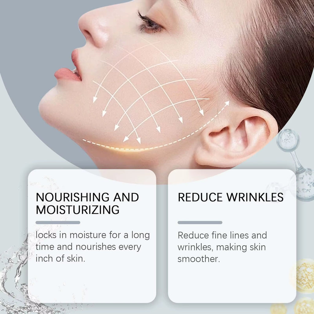 Collagen Face Mask Hydrating Shrinking Pores Fade Fine Lines Moisturizing Refreshing Hyaluronic Acid...