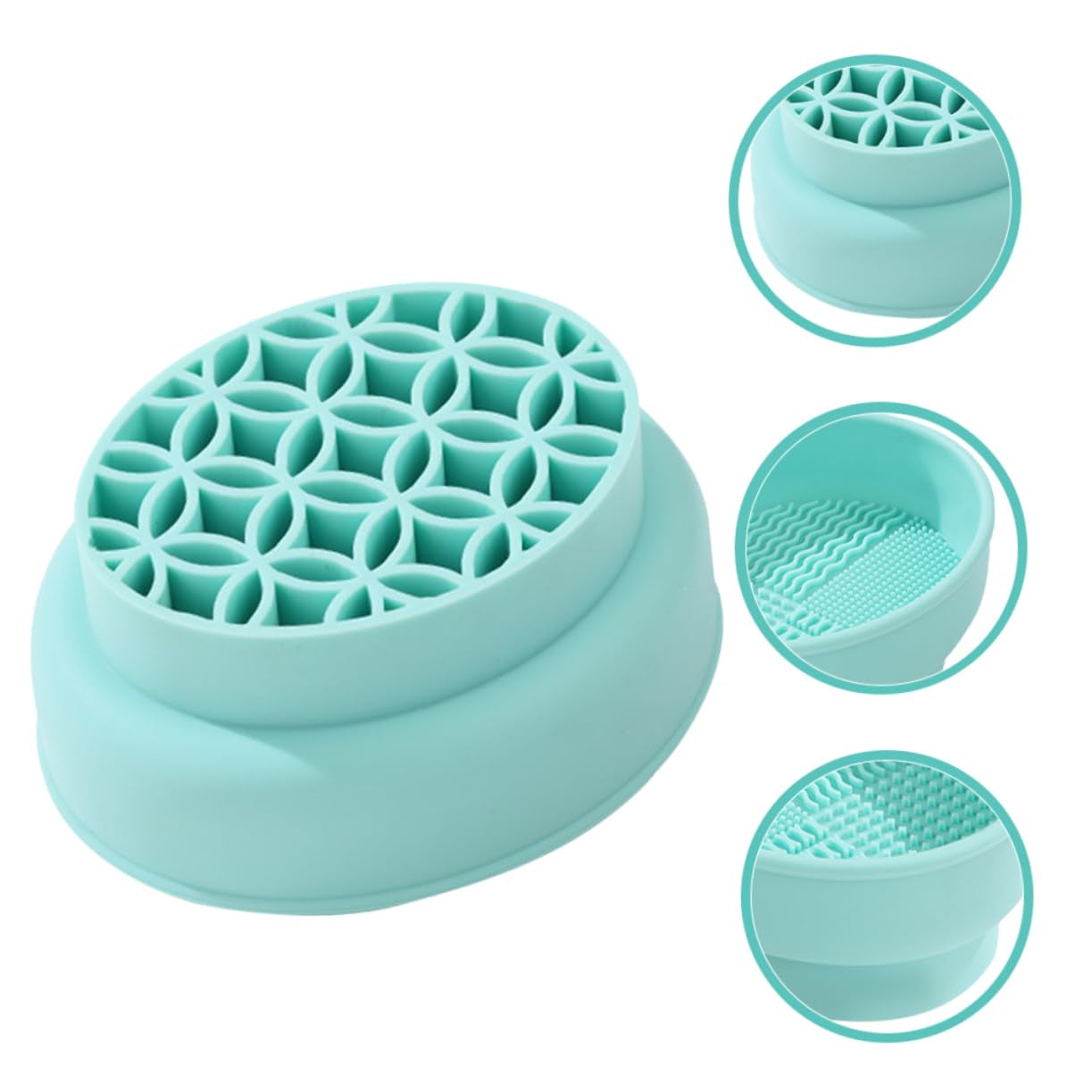 Silicone Real Makeup Brush Cleaning Bowl 