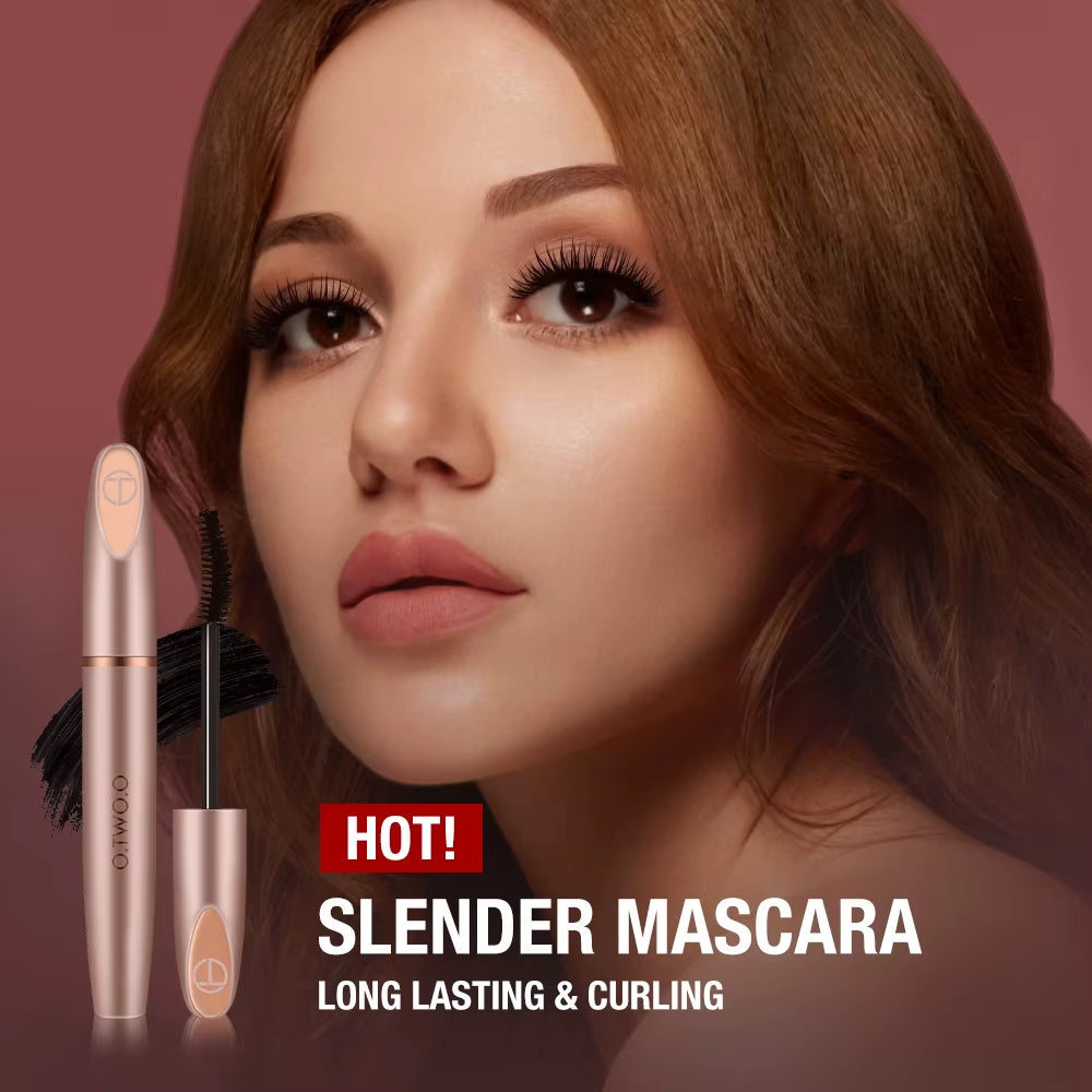 3D Silk Fiber Mascara Lengthening Waterproof Long Lasting Curling Thick Mascara Long Eyelash...