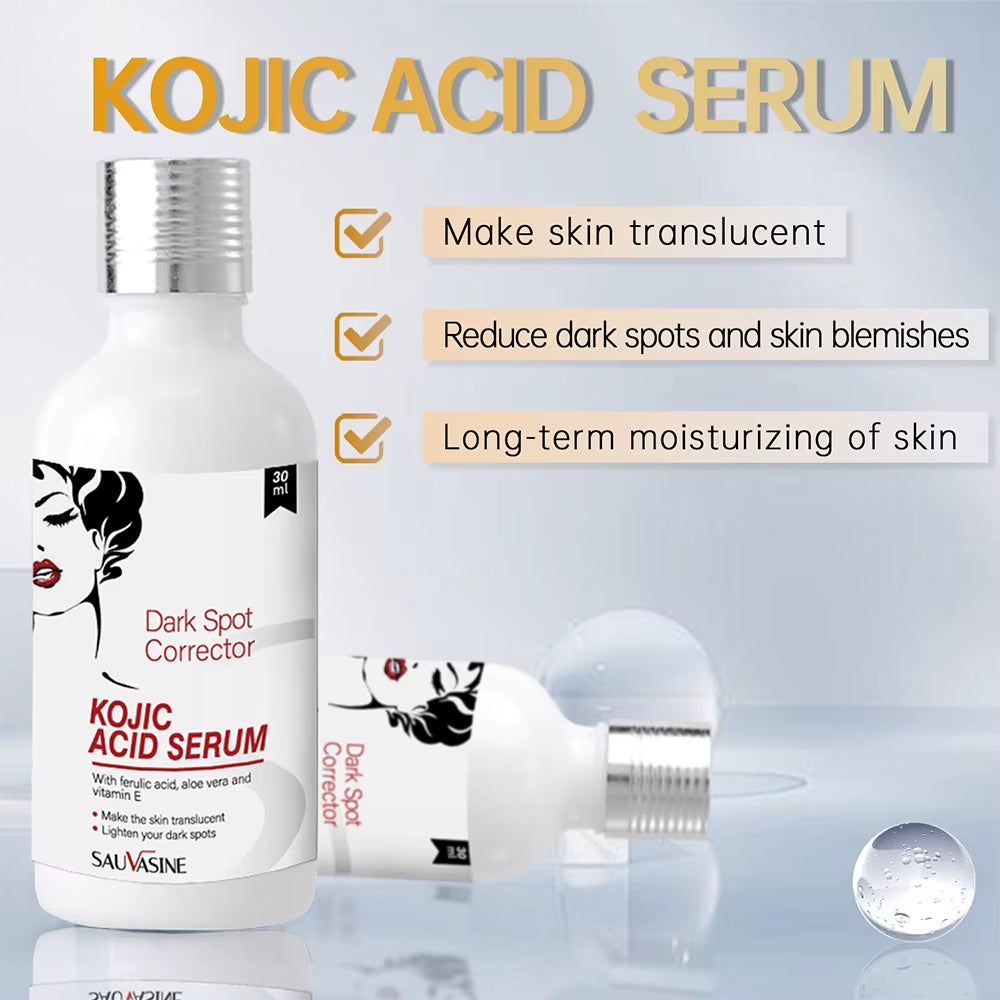 Kojic Acid Retinol Cream Skin Whitening Cream Remove Dark Spots anti Aging Brighten Moisturizer
