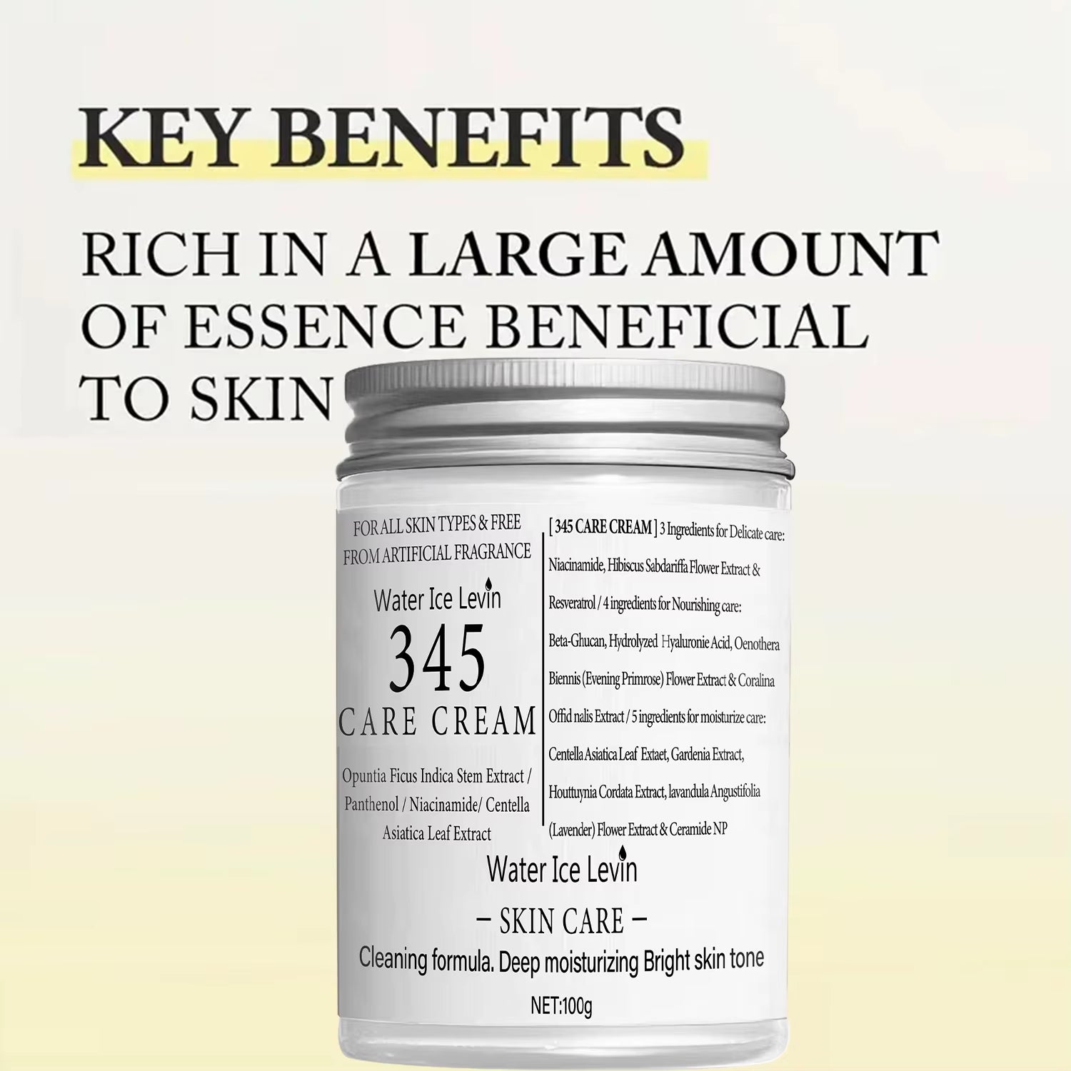 Body Cream, Rich in Retinol and Collagen Moisturizer