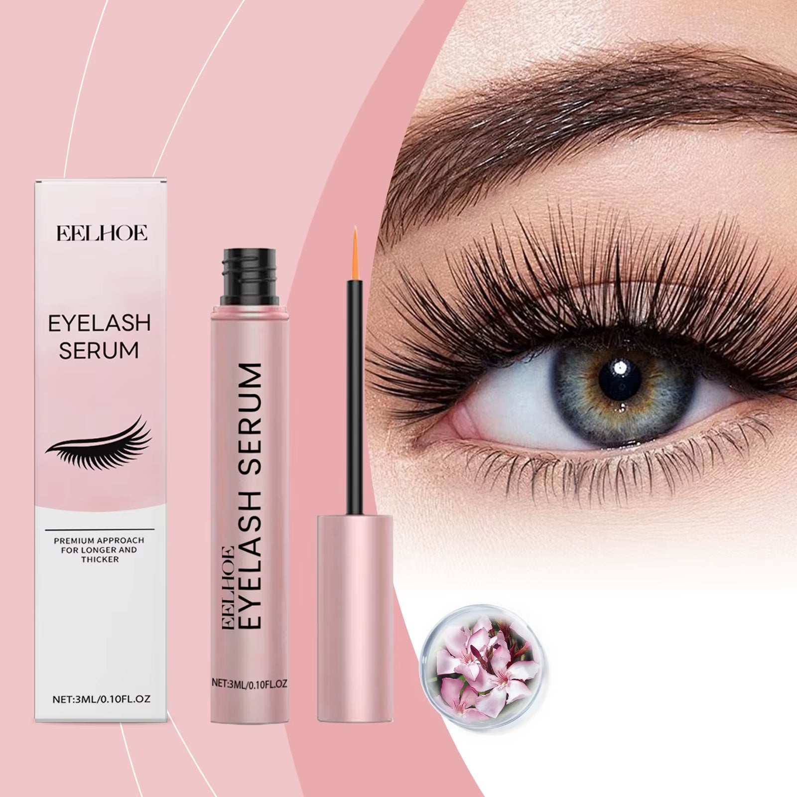 Mascara Moisturizing Essence Lengthen Lash Promote Eyelashes Growth Thicker Curlier Prevent Enhancer