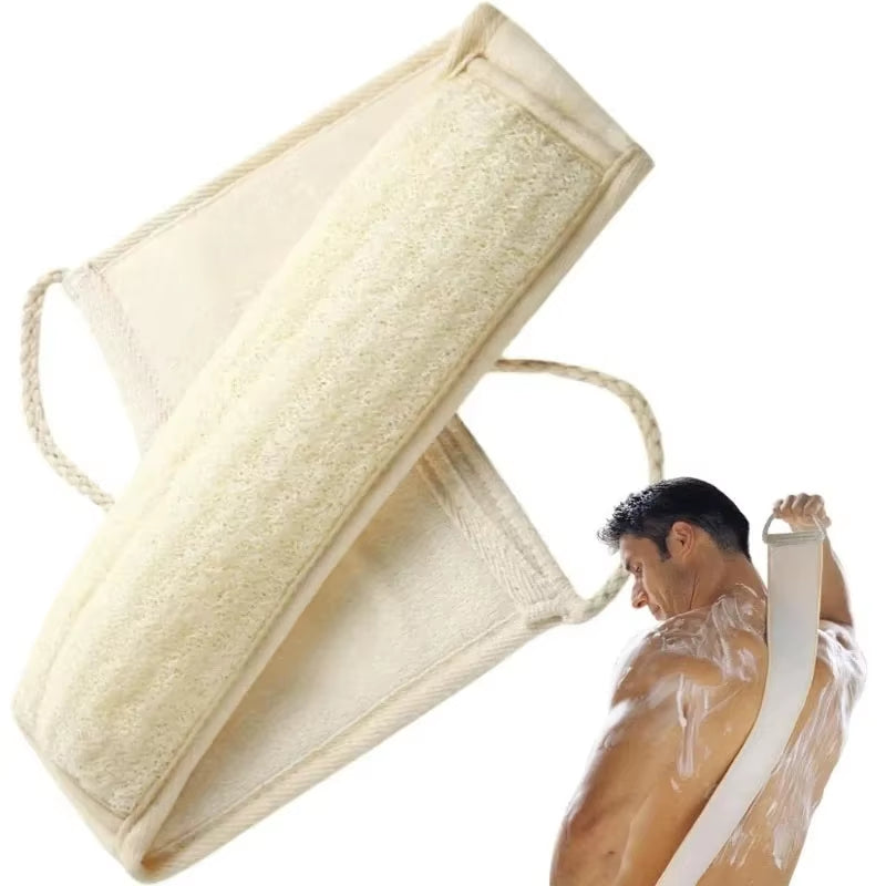 Loofah Sponge for Bathing, Long Strip for Back Scrubbing