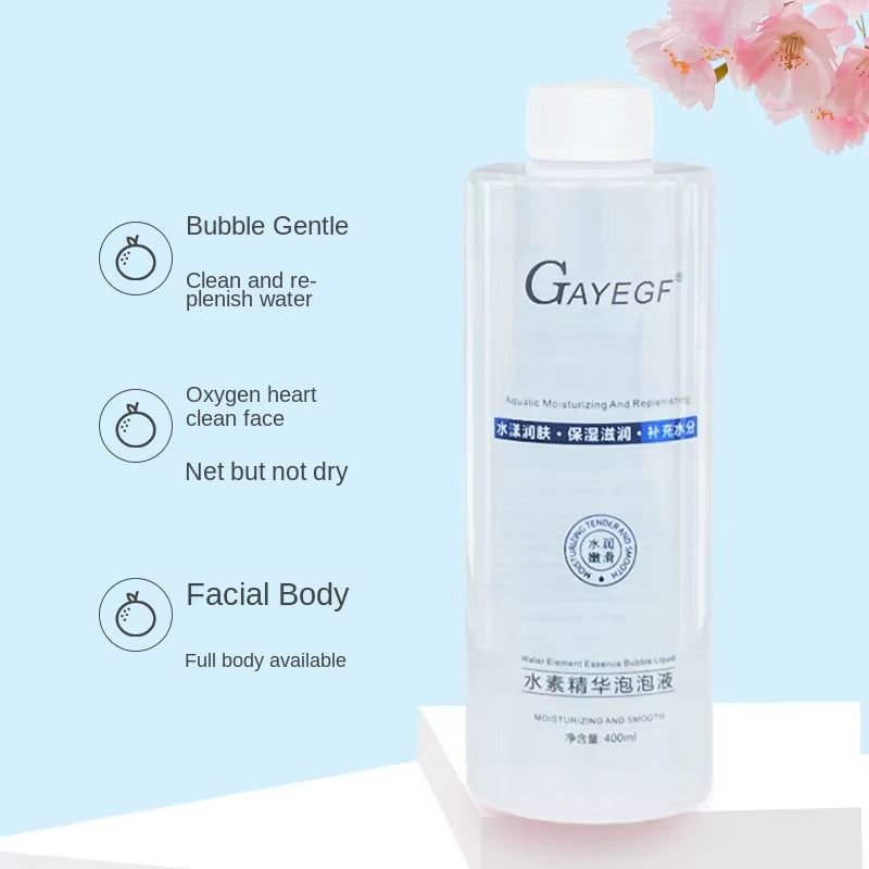 Japan Active Oxygen Bubble Machine Special Liquid  Skin Cleaning .