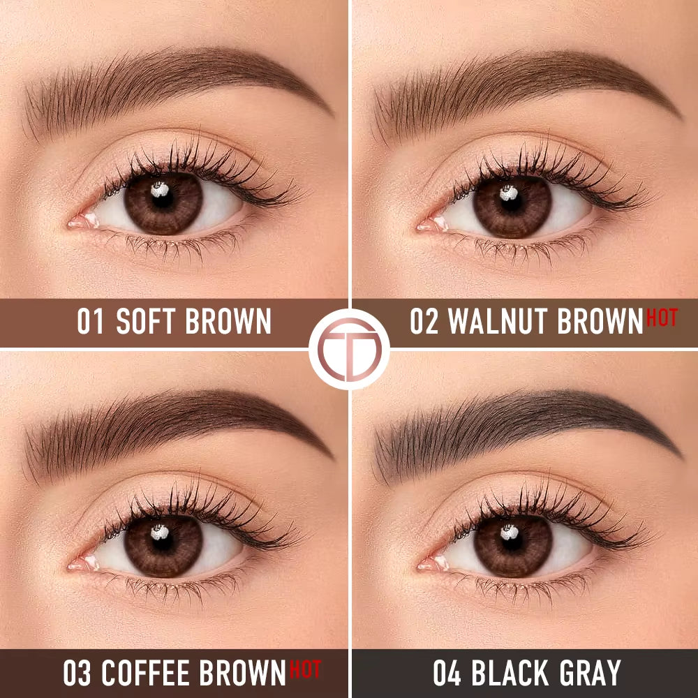 Machete Eyebrow Pencil Waterproof Natural Long Lasting Smooth Fill Fluff Blendable Mascara