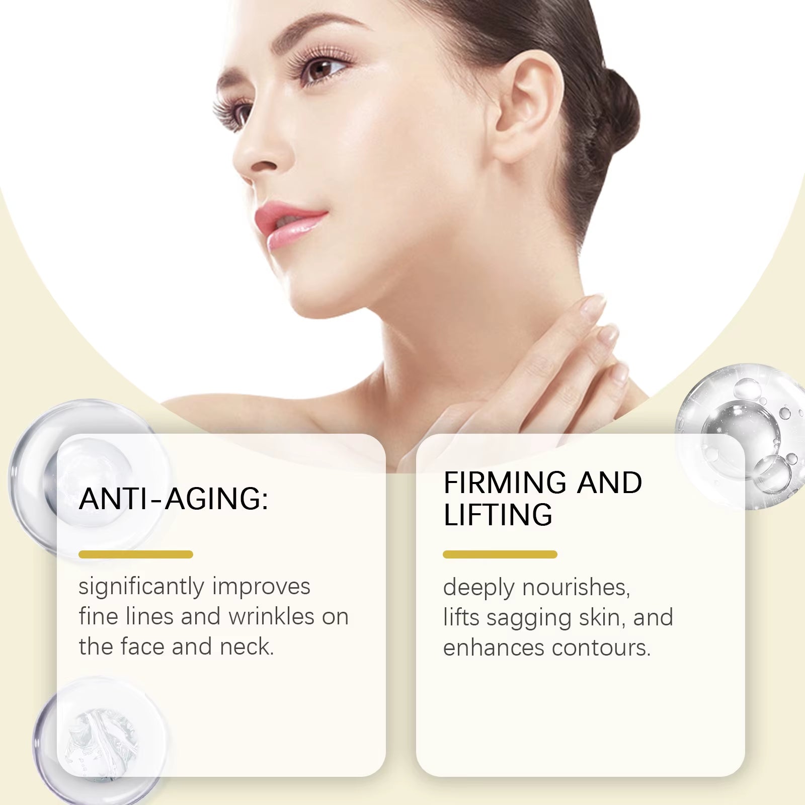 Gold Collagen Chin Lifting 24K  Mask Eliminate Double Chin Neck Tightening Slimming