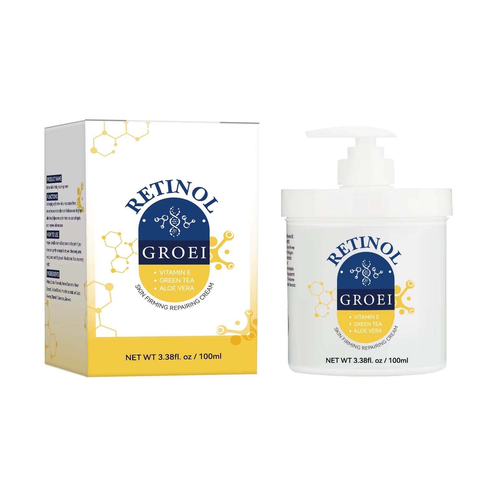 Collagen Jelly Cream Niacinamide Tightening Soothing Anti-Aging Firmness Hydration Nourishes Moistur...