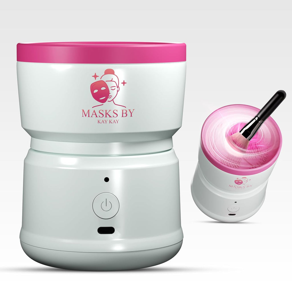 Electric Portable Automatic  Makeup Brush Cleaner Machine