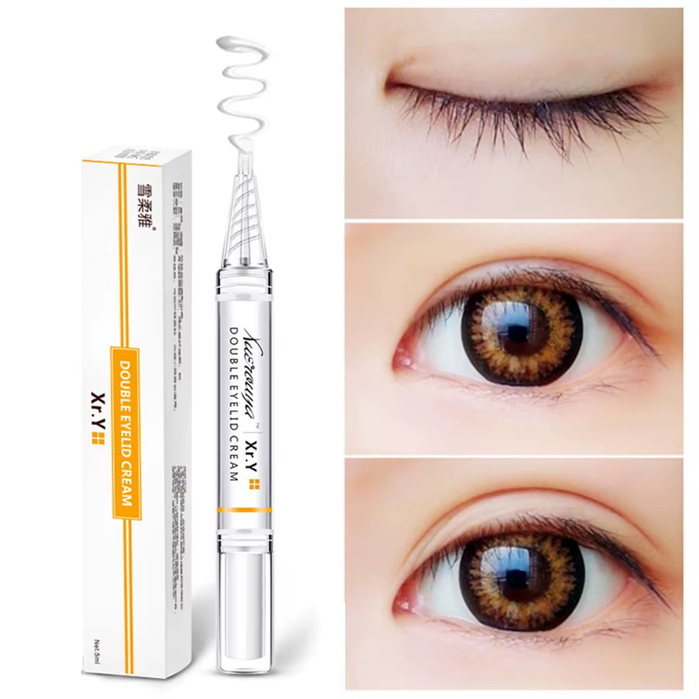 Long-Acting Invisible Double Eyelid Shaping Cream Big Stretch Transparent Fold Eyelid Lifting Long G...