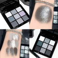 9-Shade Eyeshadow Palette: Black Swan, Smoky, Dark Black, Eyeshadow
