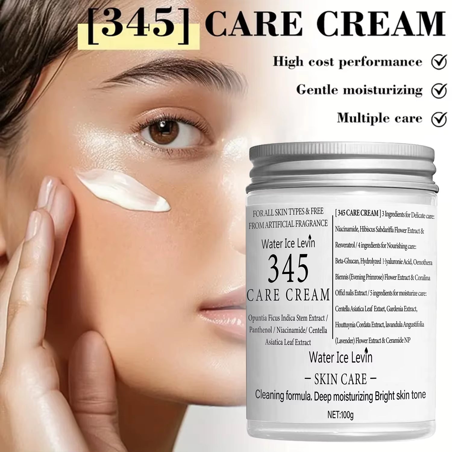 Body Cream, Rich in Retinol and Collagen Moisturizer