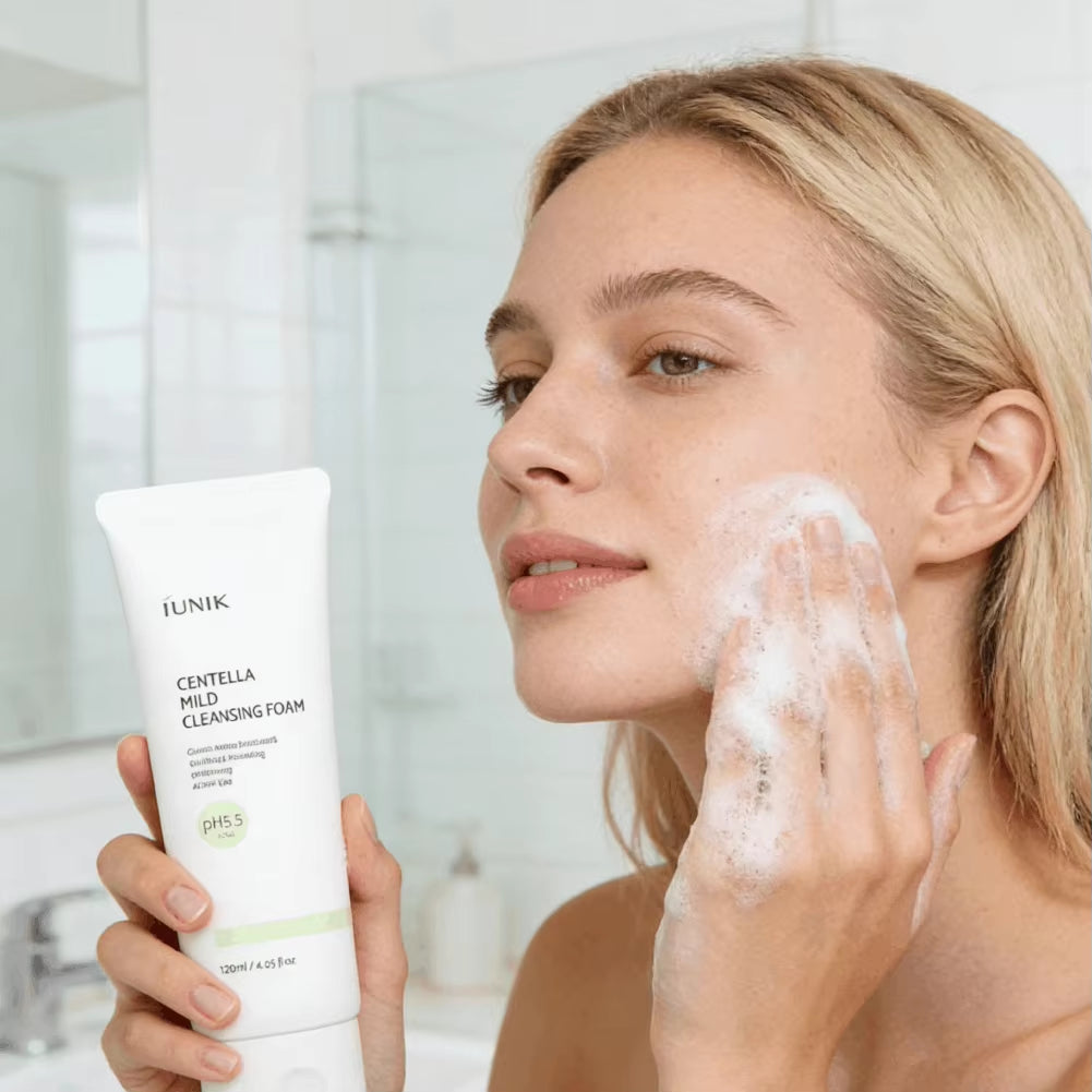 Korean IUINK Centella Asiatica Deep Cleansing Pore Cleansing Cleanser