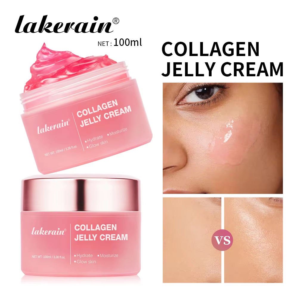 Collagen Jelly Cream Niacinamide Tightening Soothing Moisturizing Anti-Aging Firmness Hydratio...