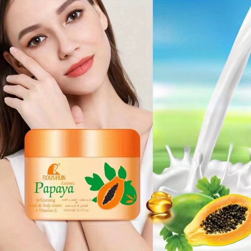 300Mllarge Capacity Papaya Face Creampapaya Creamfacial Moisturizing Hydrating Nourishing Delicate C...