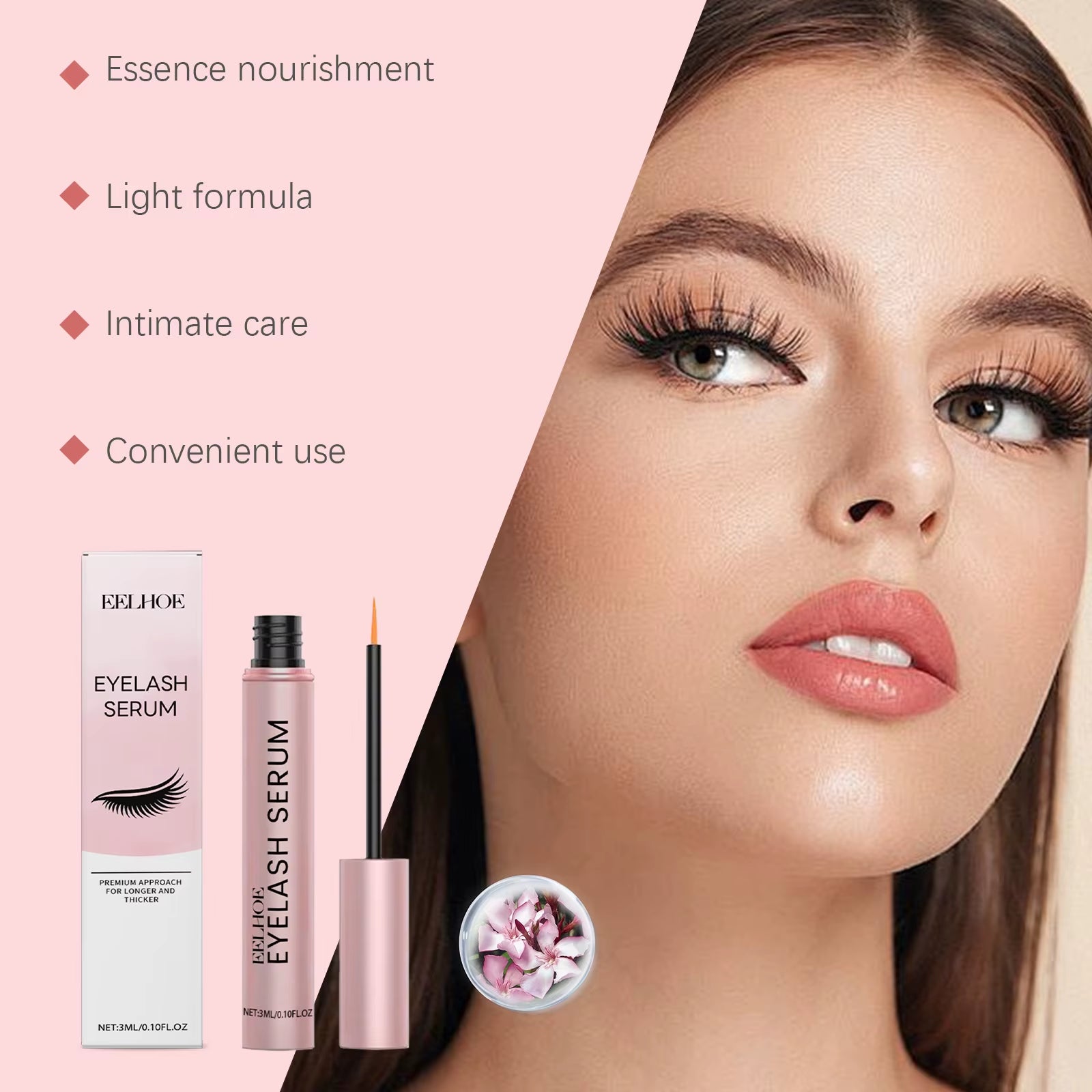 Mascara Moisturizing Essence Lengthen Lash Promote Eyelashes Growth Thicker Curlier Prevent Enhancer