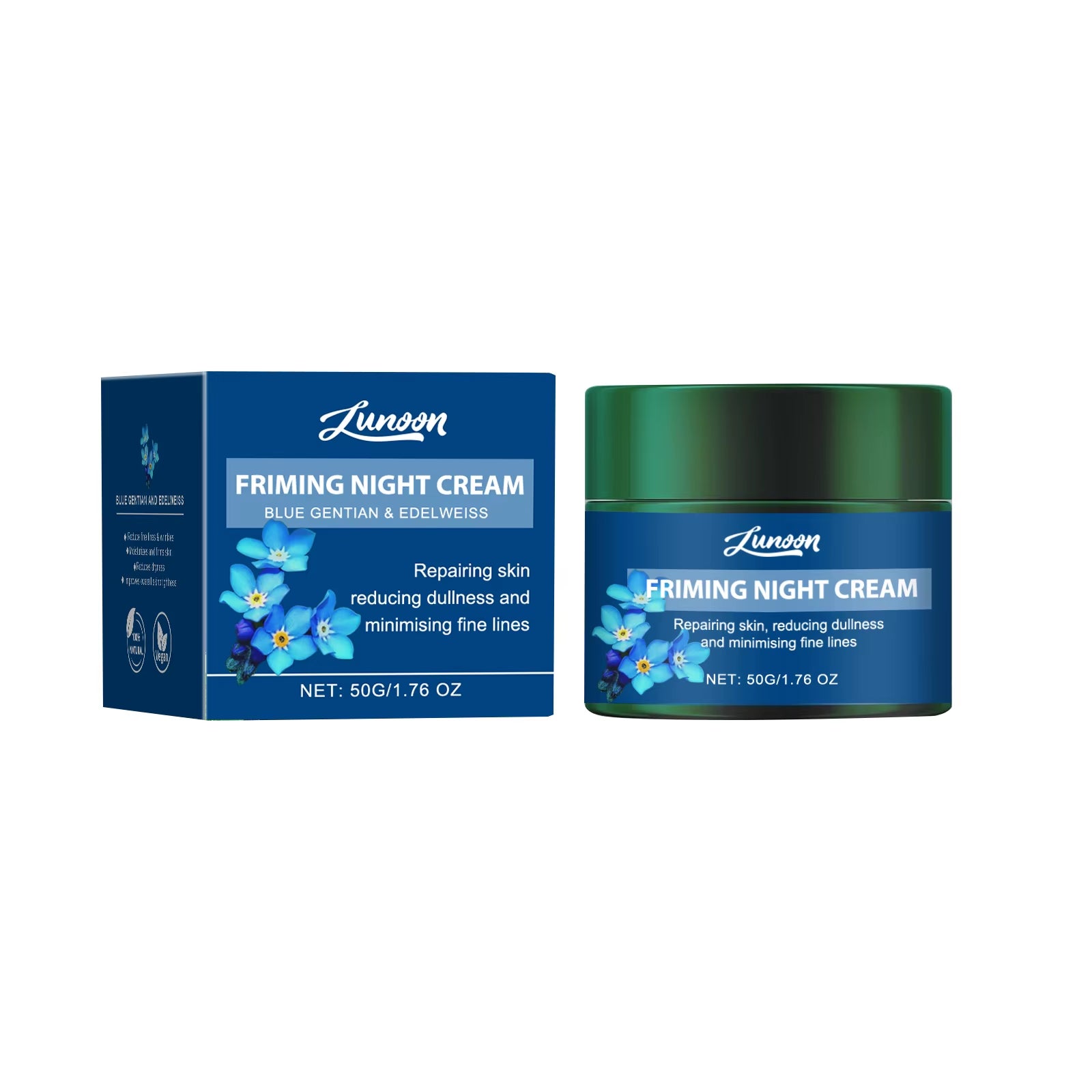 Collagen Jelly Cream Niacinamide Tightening Soothing Anti-Aging Firmness Hydration Nourishes Moistur...