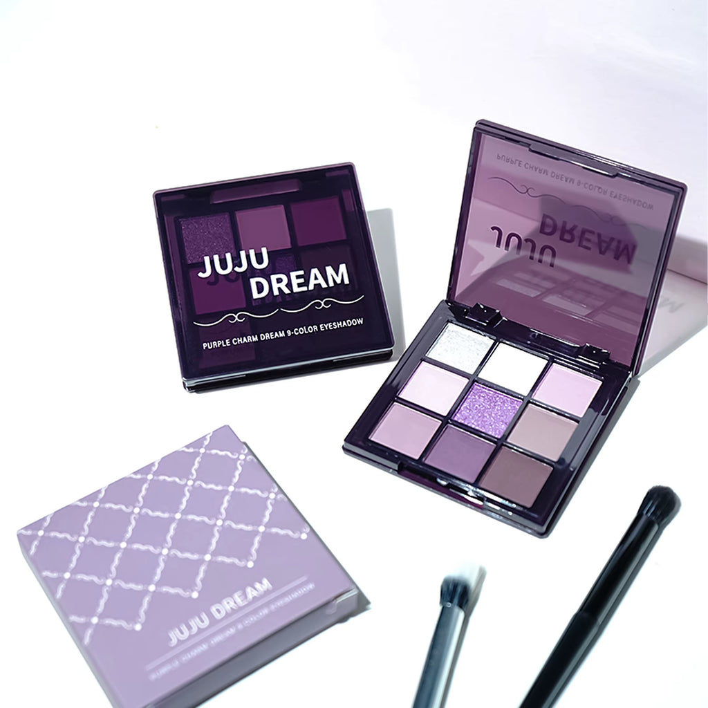 Purple Charm Dream Girl Nine-Color Eye Shadow 