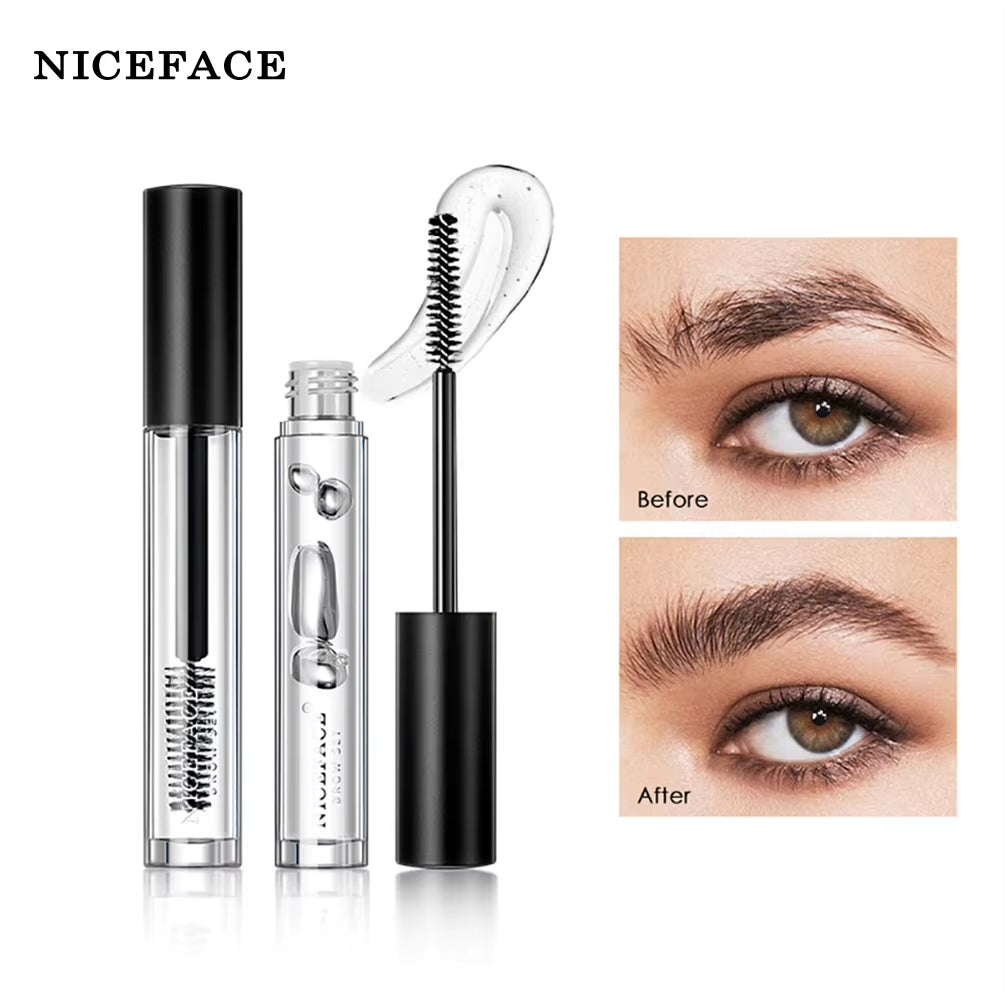 Eyebrow Styling Gel Waterproof Transparent Eyebrow Wax Set Brow Gel for Eyebrow Long-Last Eyeliner