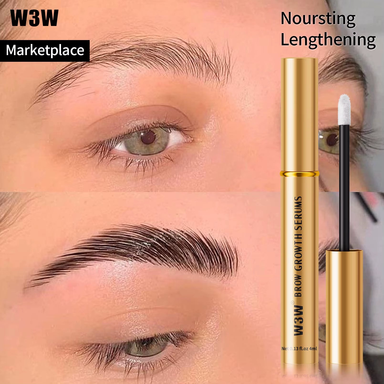Fast Eyebrow Growth Serum Eyelash Hair Growth anti Hairs Loss Product Prevent Baldness Fuller Thicke...