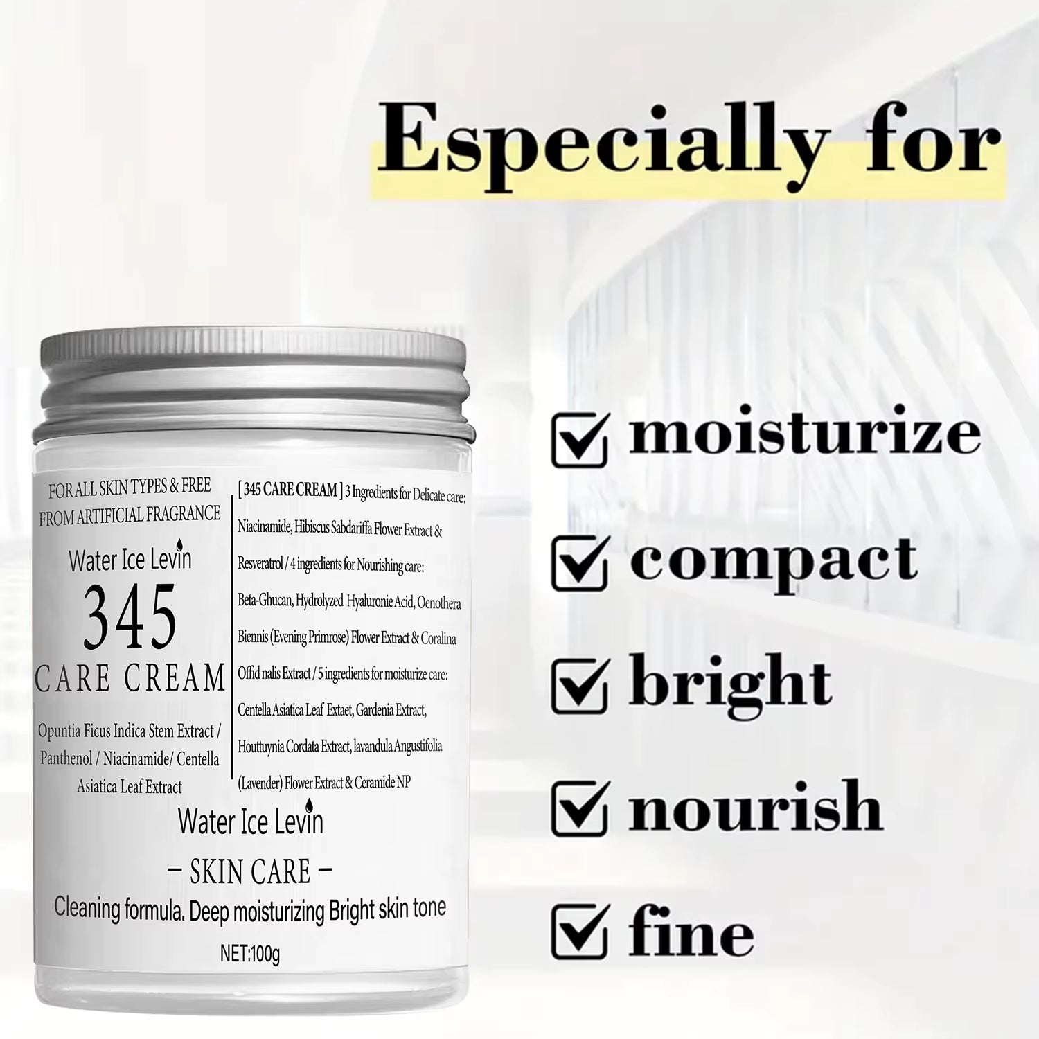 Body Cream, Rich in Retinol and Collagen Moisturizer
