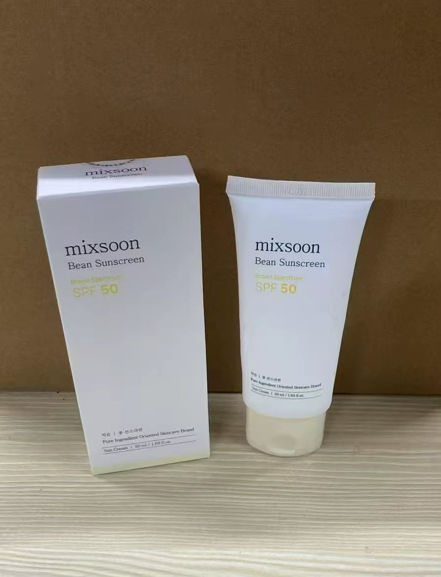 Korean Mixsoon Bean  Essence Sunscreen Centella Facial Cl Moisturizing Cream