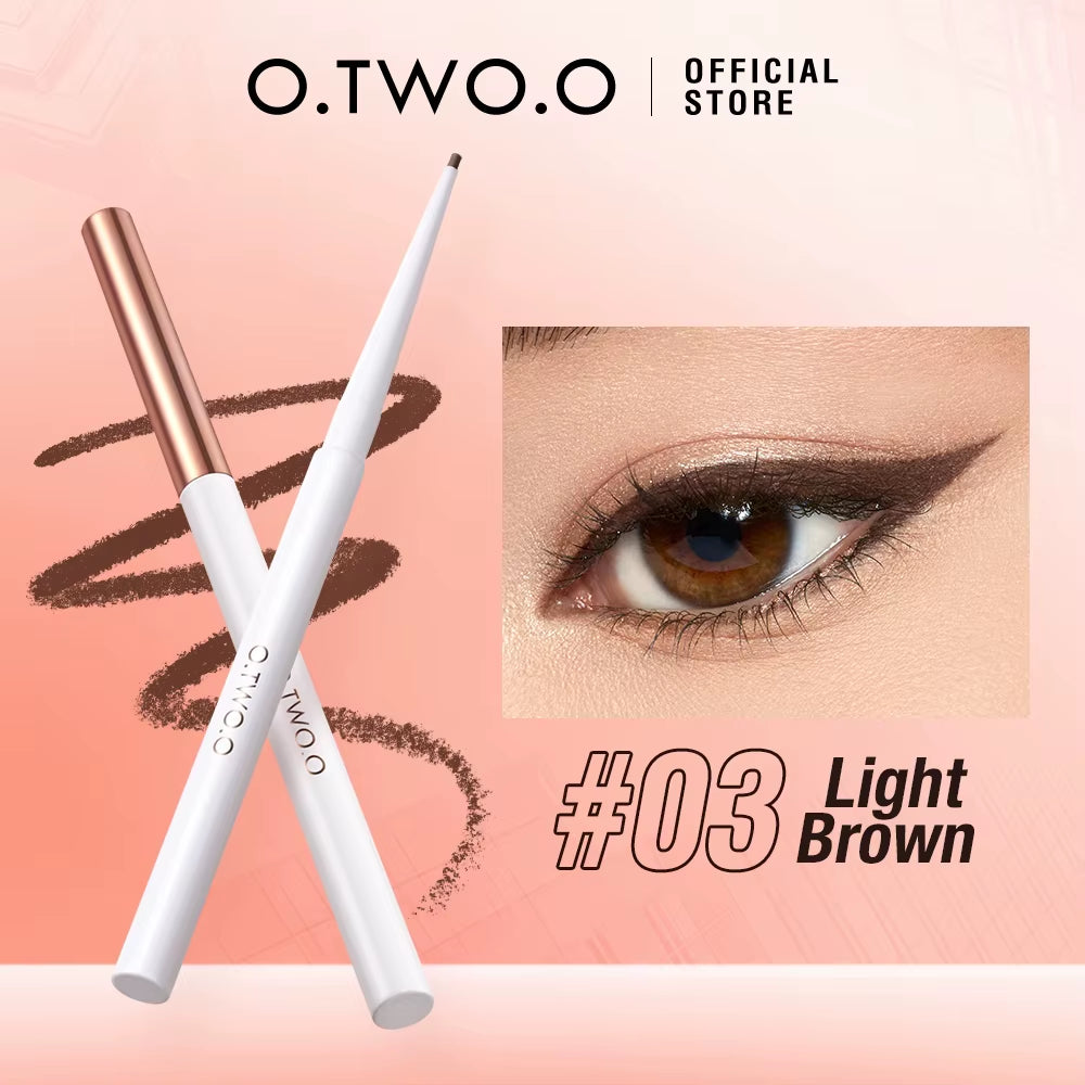 Eyeliner Pencil Liquid Eye Liner Waterproof Smudge Proof Quick Drying 12 Hour Wear Mascara